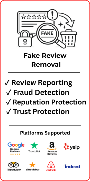 fake review removal