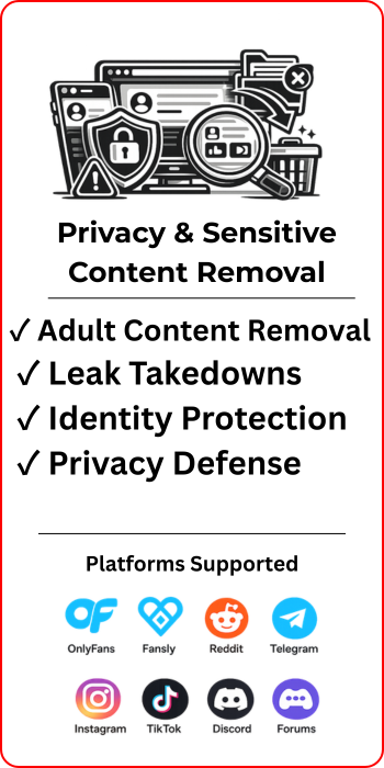 sensitive content removal